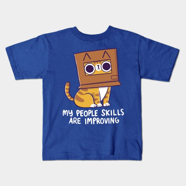 People Skills Kids T-Shirt by TaylorRoss1